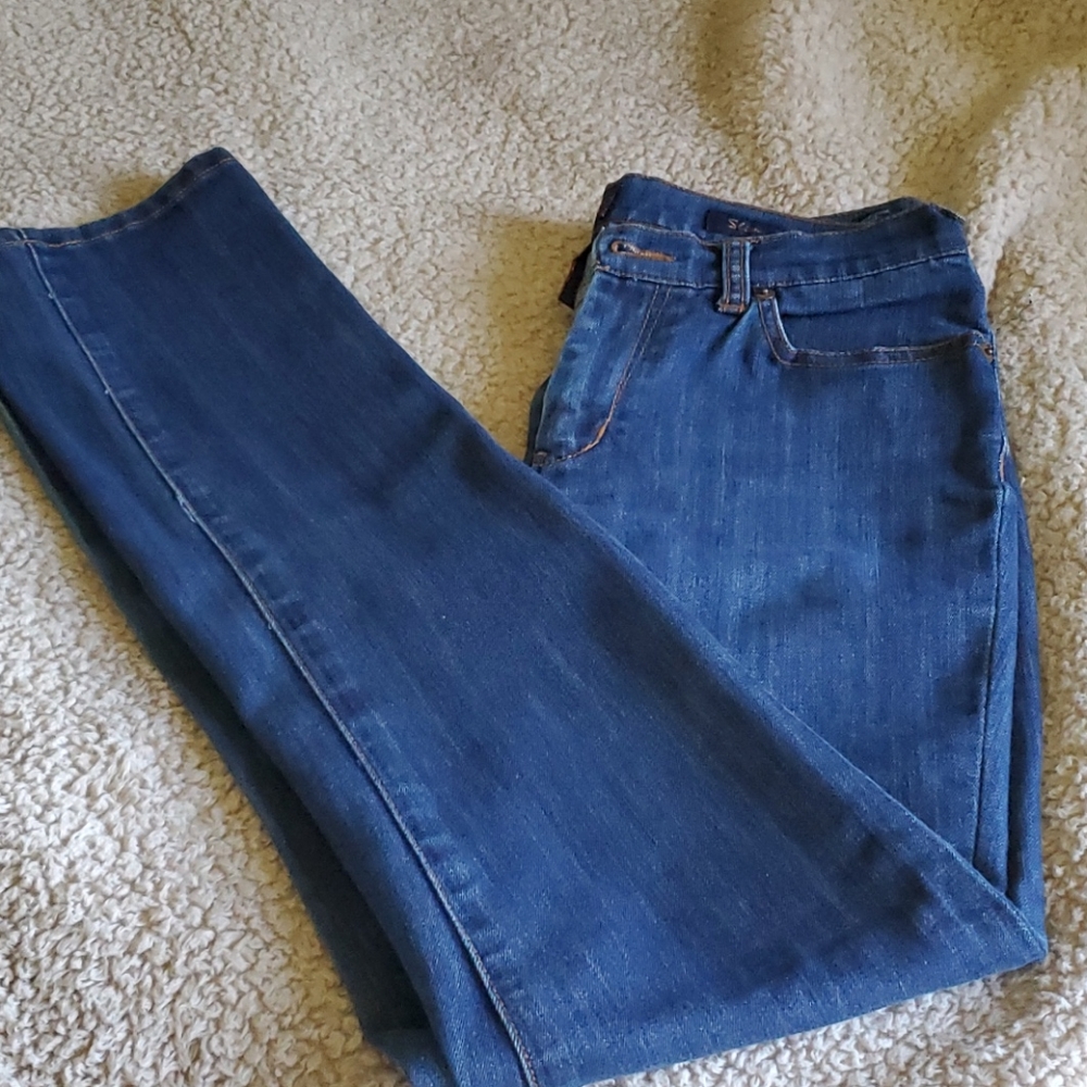 "Vintage" Seven7 Low Rise Dark Jeans